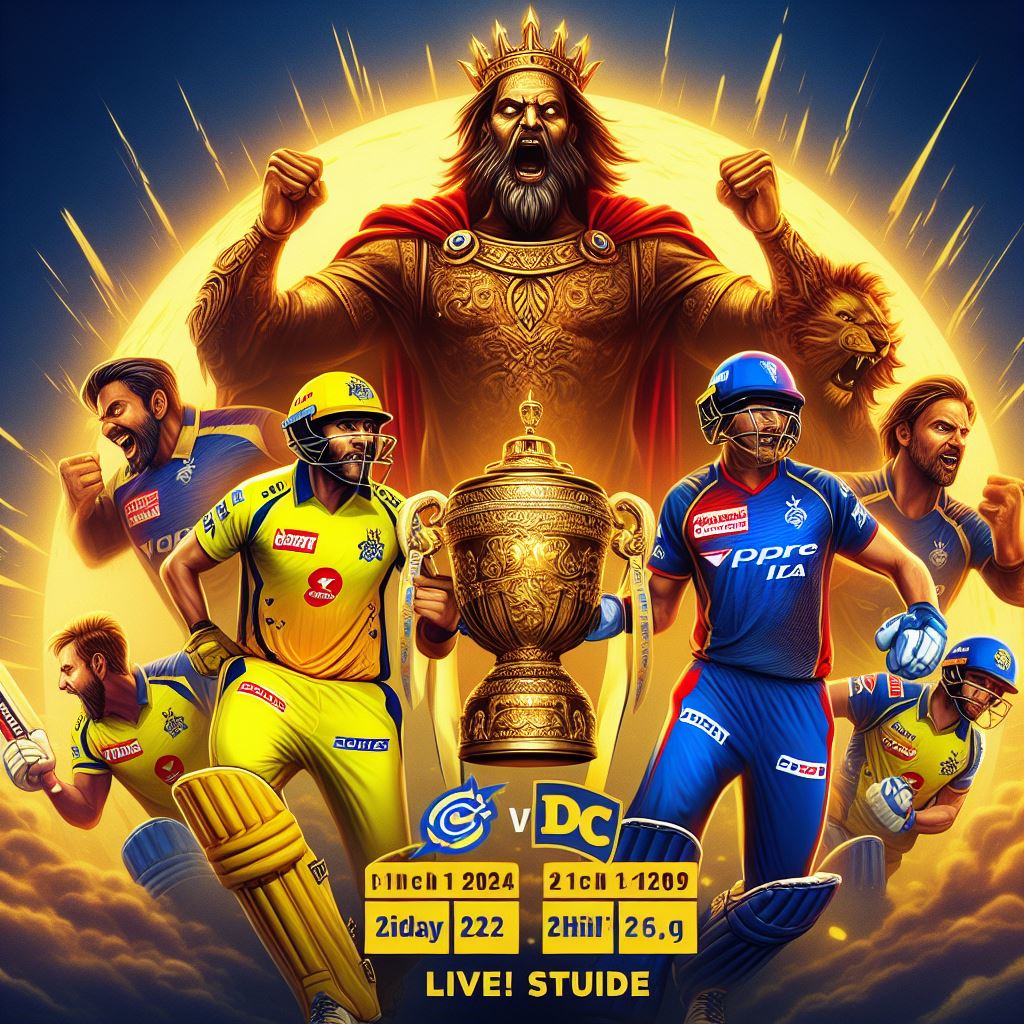 CSK vs DC IPL 2024 Match 12 Live Streaming Guide