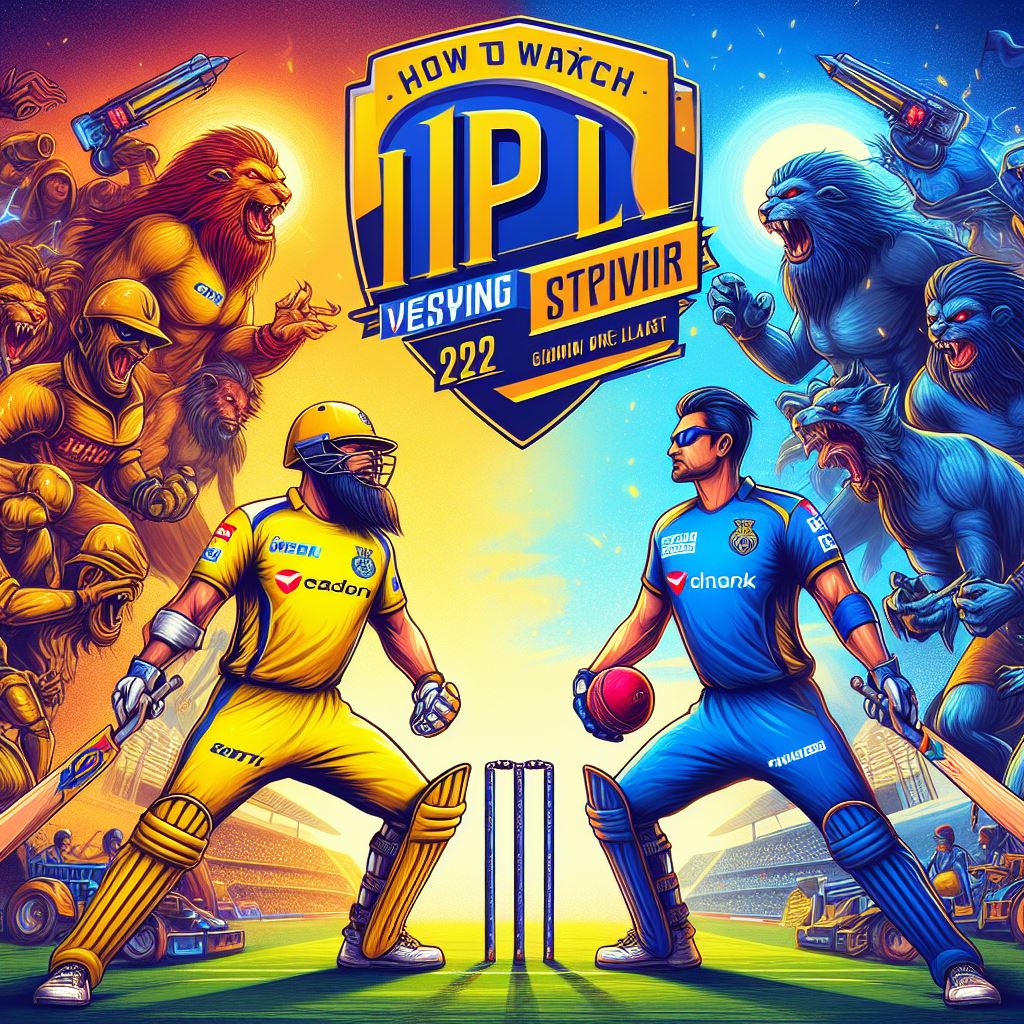 How to Watch CSK vs GT IPL 2024 Match Live Streaming